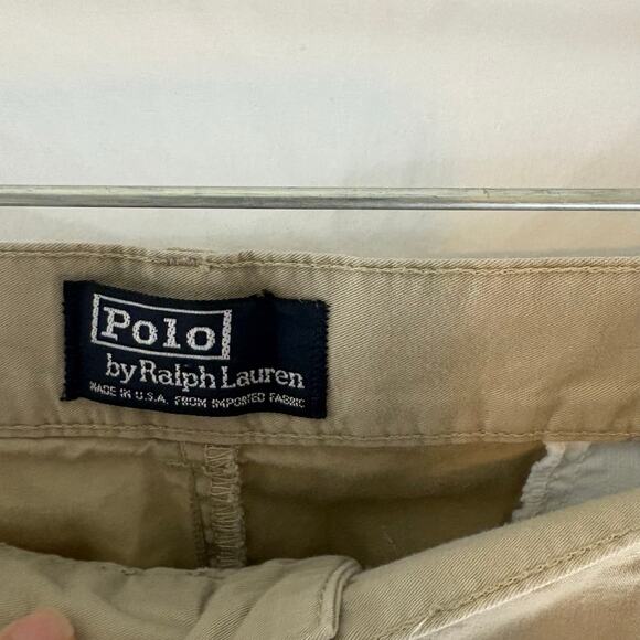 Polo Ralph Lauren The Classic Golf Short Pleated Shield Logo USA Size 36 - Picture 3 of 7